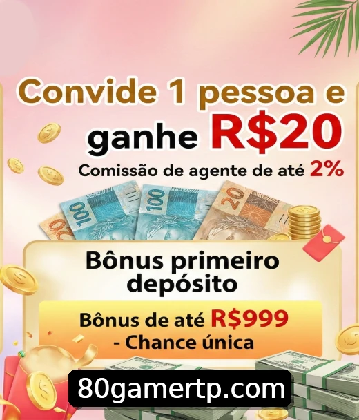 Bônus ao se registrar no 80game